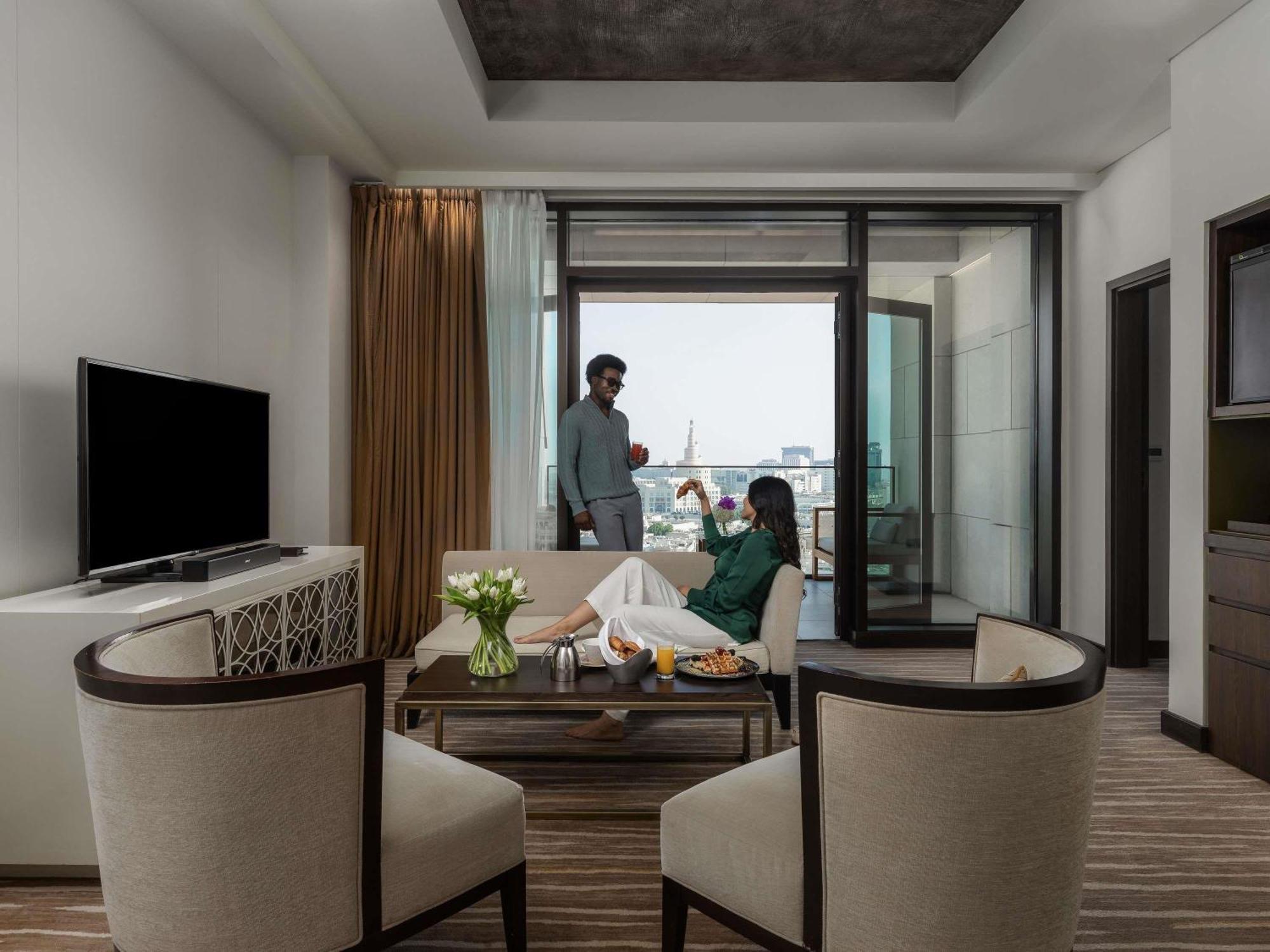 Suite King con 1 Camera da Letto, Terrazza e Zona Giorno